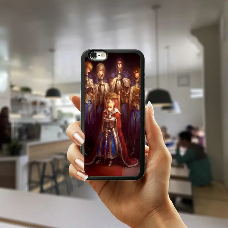 Picture 5 ПК жесткий пластиковый чехол для телефонов чехлы для iphone 8 7 6 6S Plus X XR XS Max 5s 5 SE 4 4s Shell Zero Fate Stay Night Unlimited - Цвет: Picture 5