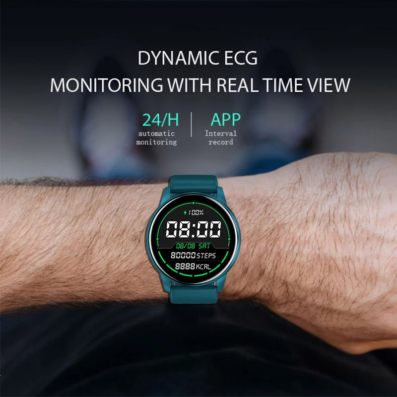 android ios pulseira com monitor de frequencia 05