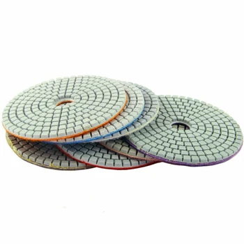 

Diamond Polishing Pad 50-3000 Grits Wet Dry Wheel Granite Stone Marble Polisher