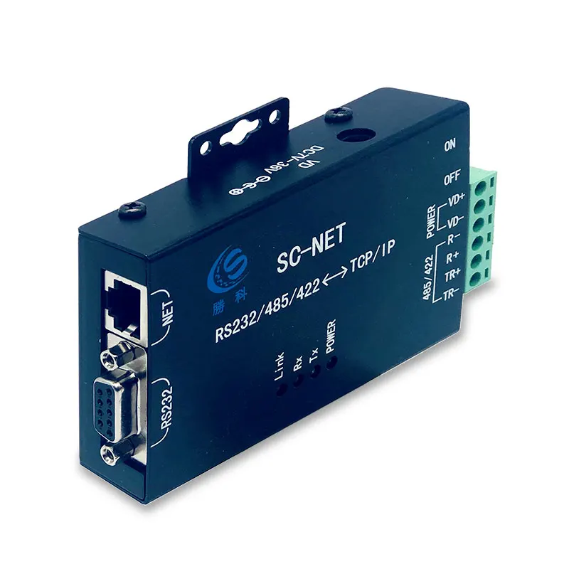 RS232/RS485/RS422 к Tcp/ip интерфейс преобразования двунаправленный сетевой порт конвертер SC-NET промышленного класса