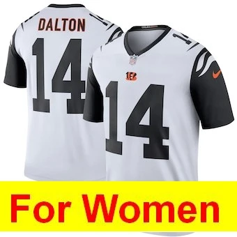 Женщины Cincinnati A.J. Зеленый Joe Mixon Geno Atkins Andy Dalton Tyler Eifert игровая цветная Футбольная форма - Цвет: Коричневый