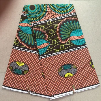 

African Style Fabric Real Wax Print 2020 New African wax 6 yards High Quality Nigeria Wax Fabric Veritable Wax