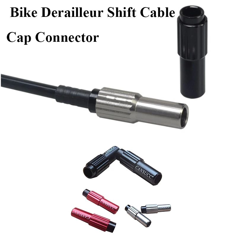2pc Bike Derailleur Shift Cable Cap Connector Microshift Bicycle Shifter Line Fine Adjustment Screw MTB Road Accessories |