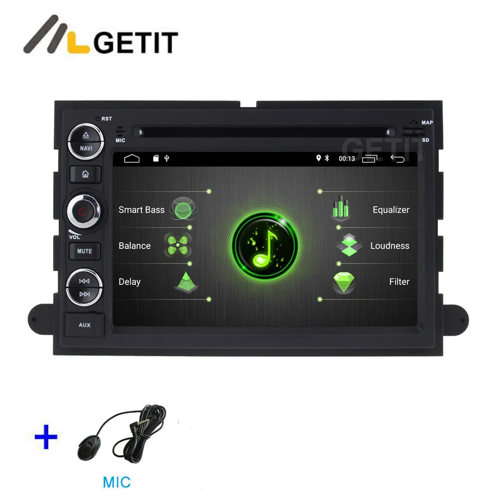 DSP 2G-RAM 16G-ROM DSP 64G PX6 Android 9.0 Car DVD Player Radio Stereo GPS for Ford 500/F150/Explorer/Edge/Expedition/Mustang/fusion/Freestyle - Цвет: DSP 2G-RAM 16G-ROM