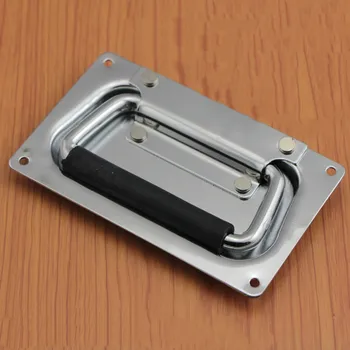 

Metal Spring Folding Activity Handle Recessed For Toolbox Suitcases Equipment Cabinet Pull Drawer Knobs Hardware Accessories
