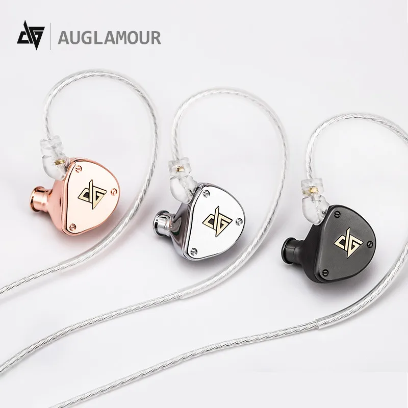 Auglamour F300 светильник лый Динамический драйвер HiFi металлический музыкальный