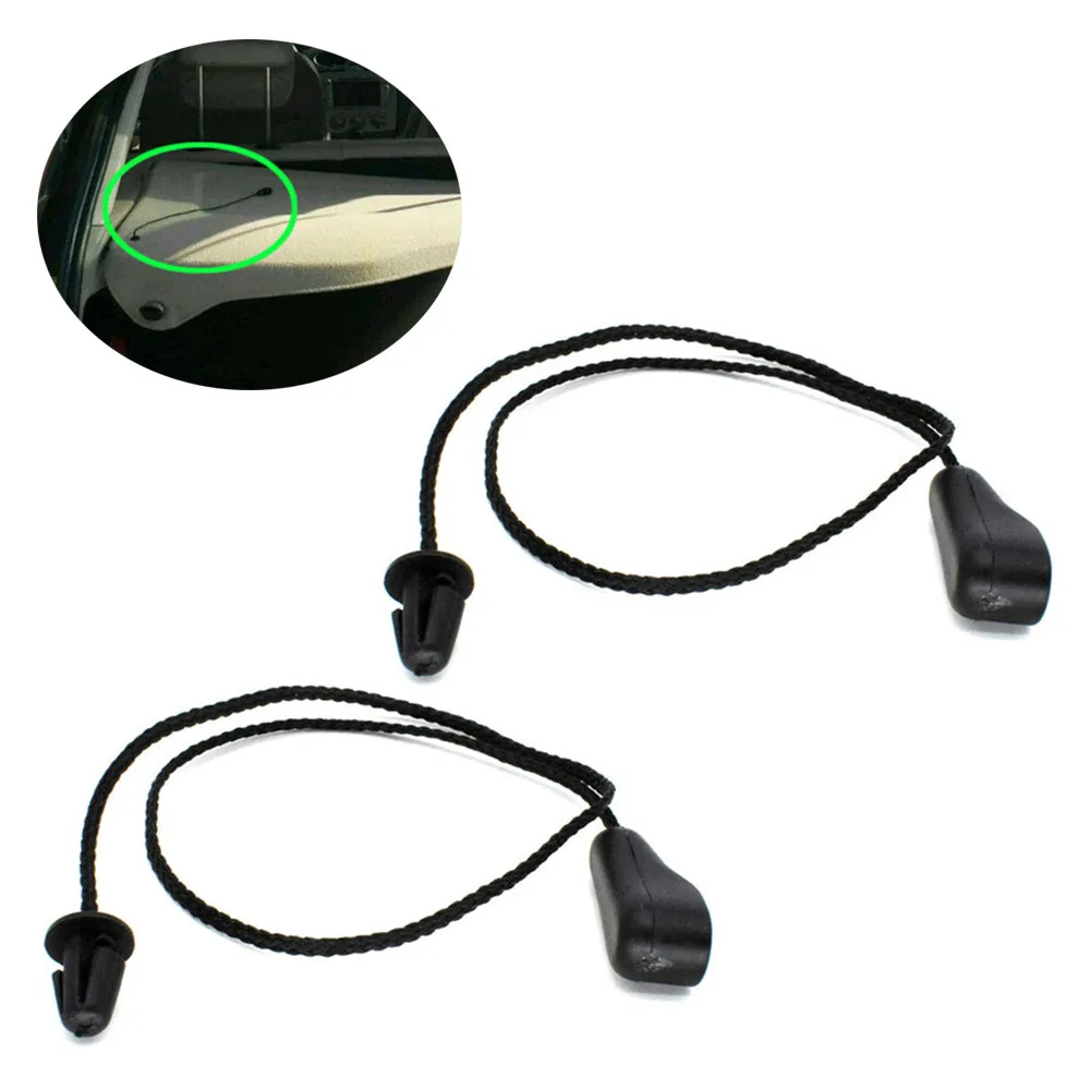 2set Boot Trunk Parcel Shelf Tray Strap String Clips For Focus MK2 MK2.5 Parcel Shelf Lift Cover Strap String Clip