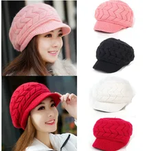Элегантные зимние вязаные шапки для женщин, шапка бини, женская шапка, зимние шапки бини для женщин, женская шапка s, осенняя однотонная шапка