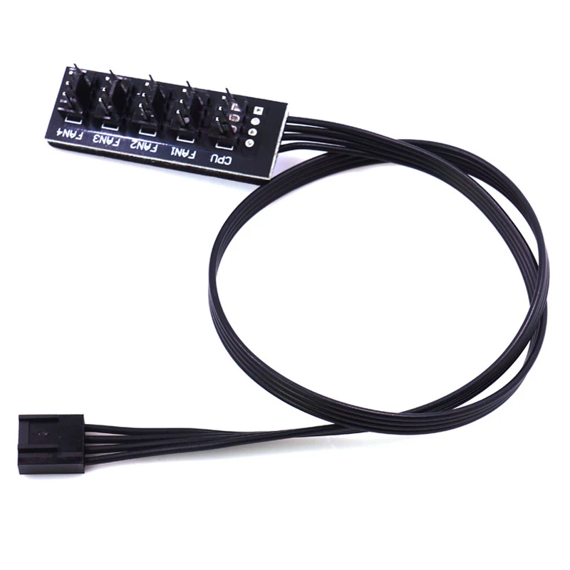 40 см от 1 до 5 4-контактный Molex TX4 PWM CPU кулер корпус Chasis охлаждающий вентилятор