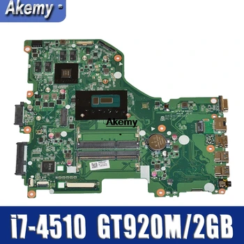 

DA0ZRTMB6D0 motherboard For Acer E5-573 E5-573G notebook motherboard CPU i7 4510U GT920M 2G DDR3 100% test work