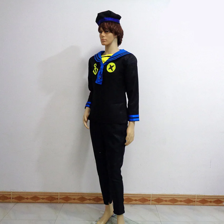 JoJo невероятное приключение Josuke Higashikata Cos для рождественской вечеринки костюмы для хеллоуина наряд костюм для косплея Любой Размер