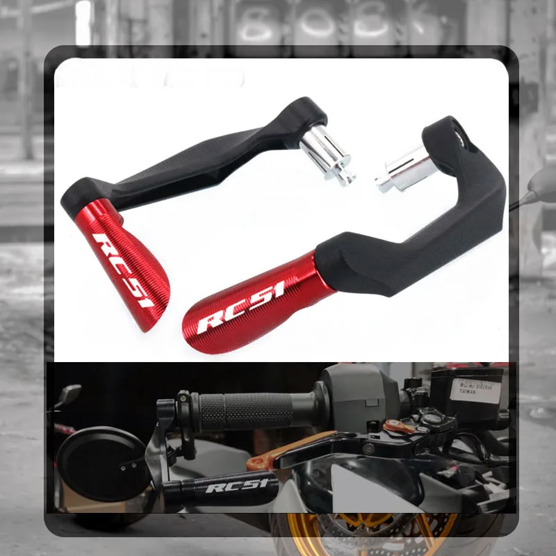 Motorcycle 7/8&quot 22mm Handguards Handlebar Hand Guards Grips Bar Ends plug For HONDA RC51 RC 51 | Автомобили и мотоциклы