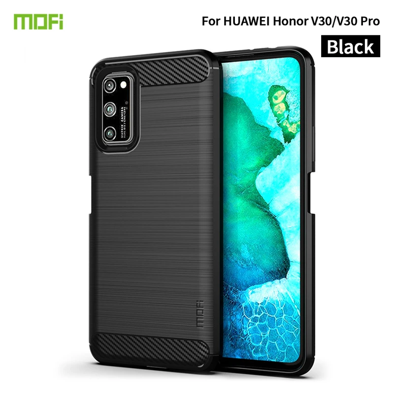 Силиконовый гелевый Чехол MOFi для Huawei Honor V30 мягкий чехол телефона Pro из