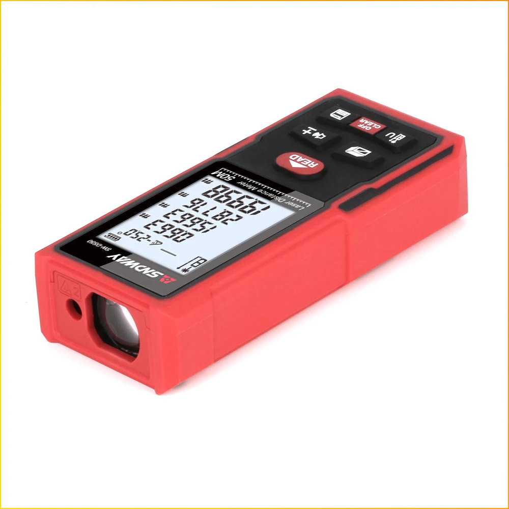 SNDWAY Laser rangefinder distance meter electronics roulette digital ruler laser tape measure