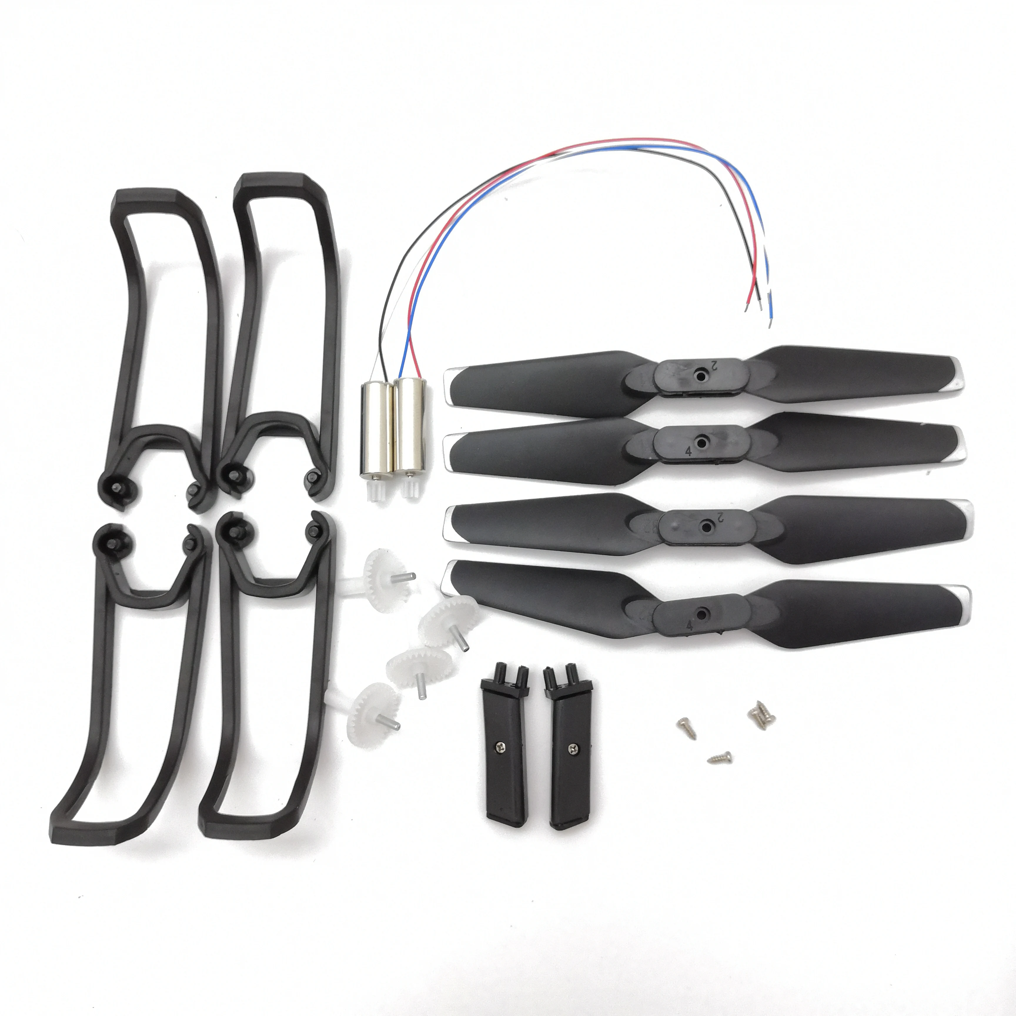 

E68 FPV Дрон Квадрокоптер cw ccw мотор двигатели винты пропеллеры защита шестерни комплект запасных частей