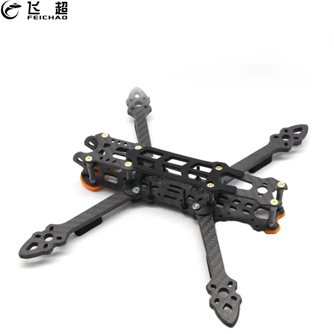 

FEICHAO MAK4 5/6/7inch 225mm 260mm 295mm 4 axle Carbon Fiber Frame Rack for DIY FPV Freestyle Racing Drones Quadcopter Parts