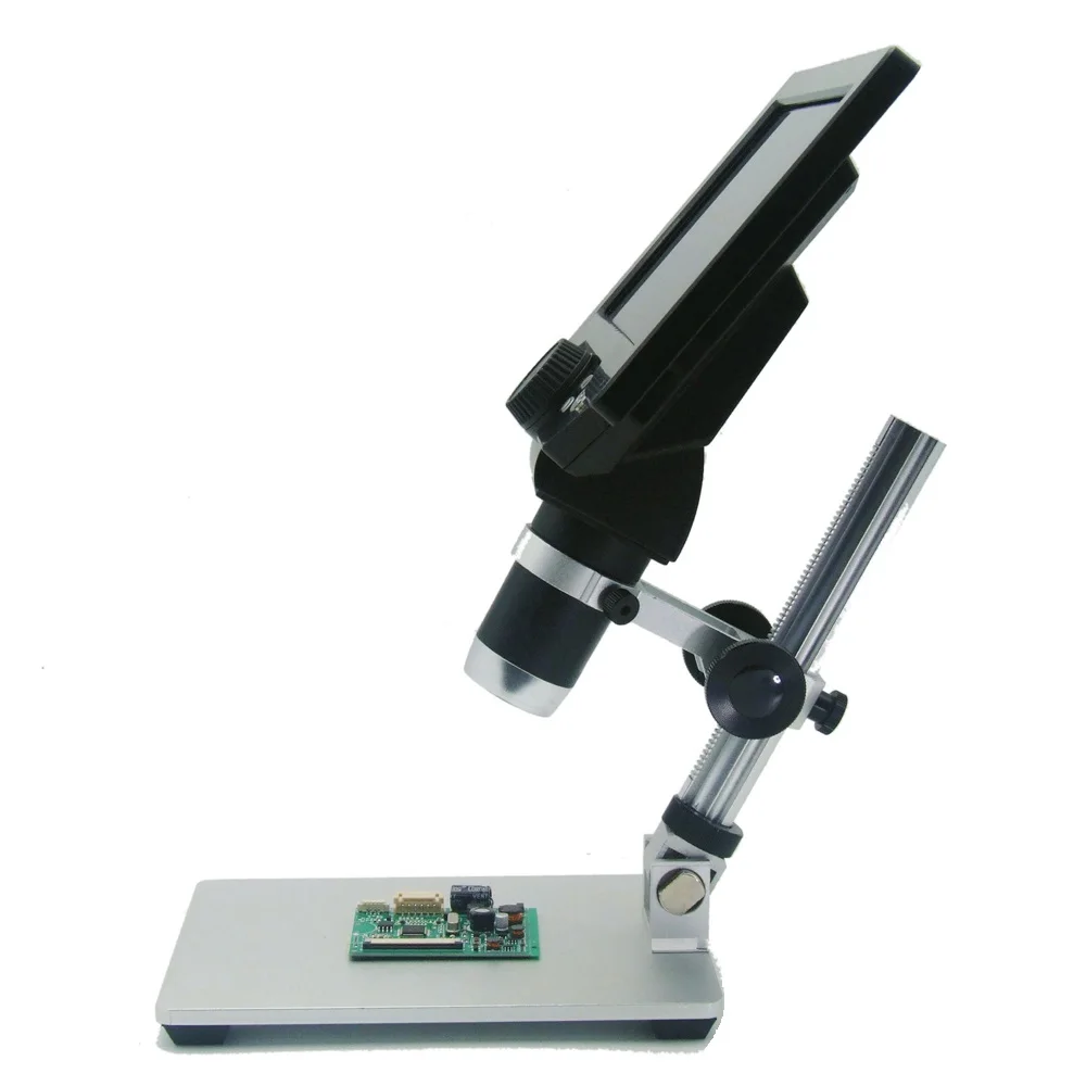 eletrônico 7 Polegada display lcd 12mp amplificar contínuo lupa com bateria