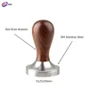Red rosewood tamper