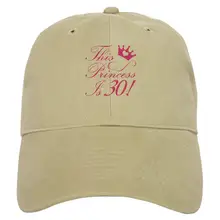 Бейсболка принцессы на 30-й день рождения