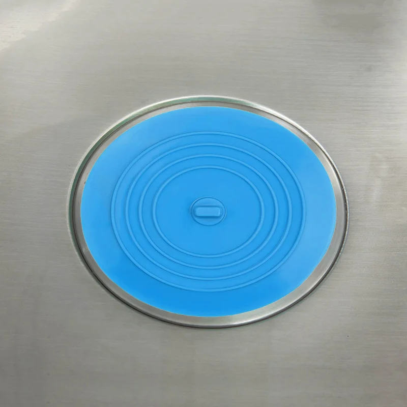 6 Inch Large Silicone Tub Stopper Bathtub Stopper Drain Plug Sinks Hair Stopper Flat Cover Bathroom Accessories