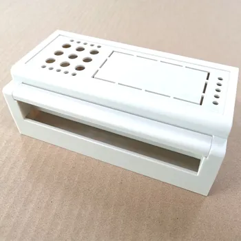 

Plastic PLC electrical enclosure plastic case din rail plastic control switch housing box 160*95*56mm free shipping