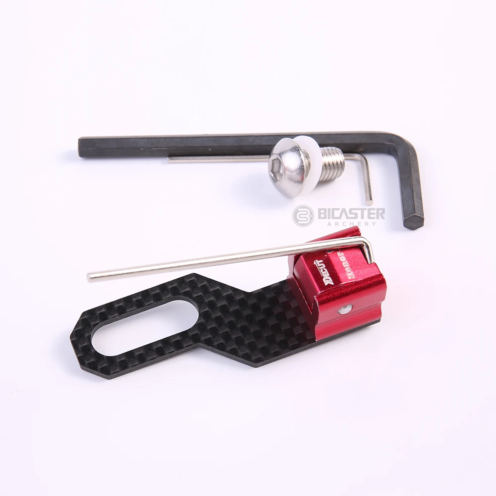 BICASTER Magnetic Arrow Rest Aluminum Alloy Adjustable Left/ Right Handed Archery Rest for Recurve Bow Barebow
