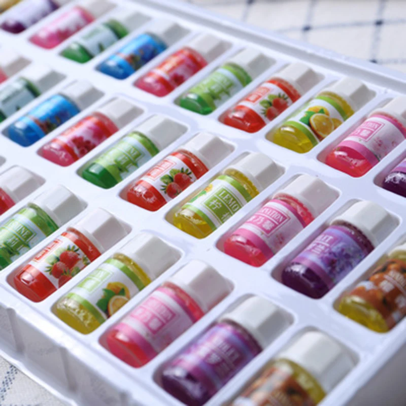36 Pcs/Set 3ml Pure Aromatherapy Essential Oils Spa Massage Bath Care