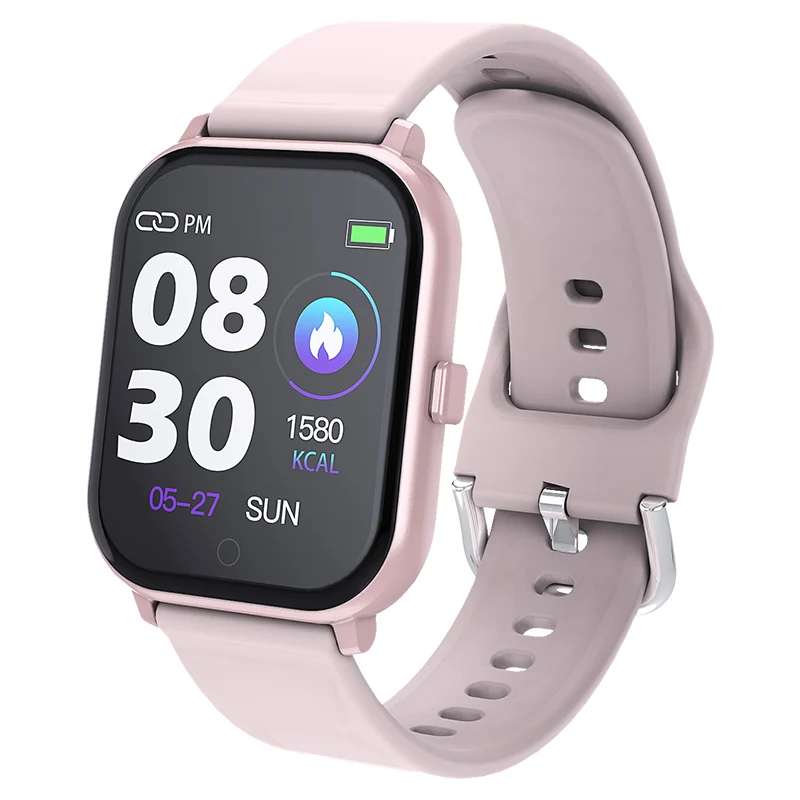 GT5 Смарт-часы фитнес Шагомер здоровье трекер-сна для сердечного ритма ip67 водонепроницаемые спортивные часы для мужчин и женщин умные часы - Цвет: Smartwatch Pink
