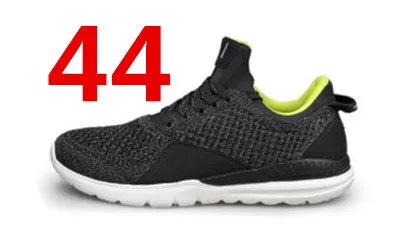 Dark gray 44 Оригинальные Xiaomi FREETIE легкие кроссовки удобные дышащие EVA Подушки Нескользящие трикотажные верх Прогулочные кроссовки обувь - Цвет: Dark gray 44