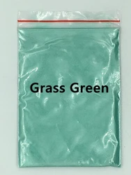 Iridescent Pearl Mica Powder Pigment for Crafts & Beauty Applications - 50g (Glass Green)