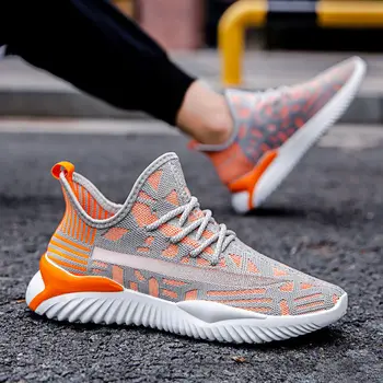 

Men's Shoes 2020 Autumn New Men Sneakers Mesh Breathable Casual Sports Shoes Training Running Shoes Male Student Trendy Shoes