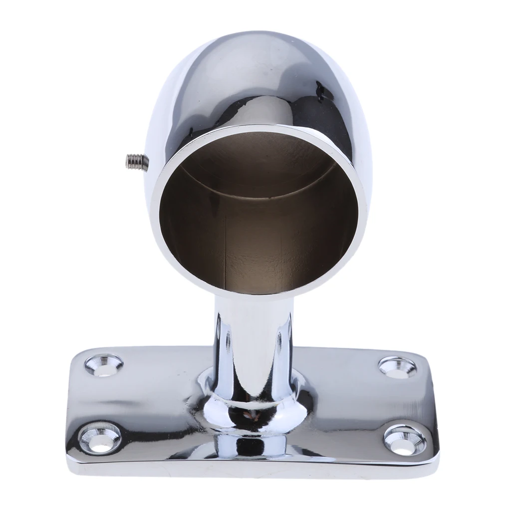 Marine Boat Stainless Steel 316 Hand Rail Fittings Stanchion For 38mm Pipe Tubing