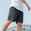 ROCKBROS-pantalones cortos para correr Unisex, ropa para hacer ejercicio, gimnasio, licra, correr, Fitness, transpirables, ciclismo, equipo deportivo al aire libre ► Foto 3/6