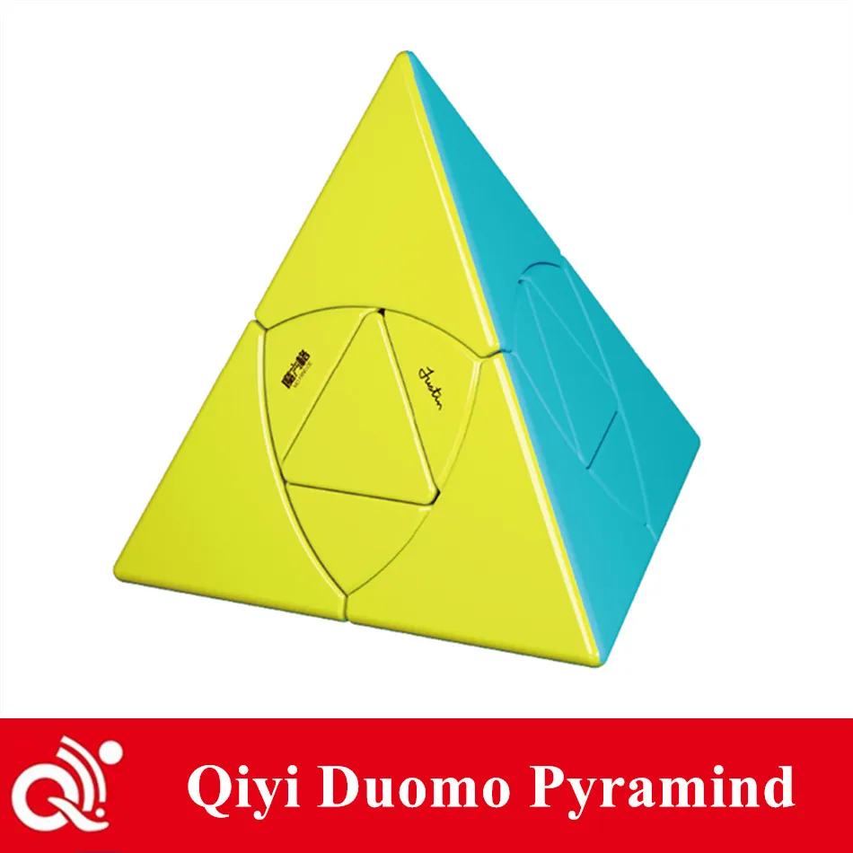 QIYI MoFangGe Duomo Pyramind рисовые пельмени волшебный кубик липкий Профессиональный