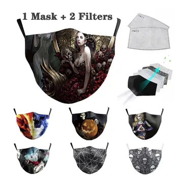 

Unisex Cotton Masks Print Cotton Face Masks Adults Face Masks Fashion Breathable Windproof Dust-proof Mouth Reusable Facemask