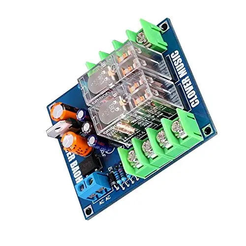 Двойное реле 7812+ UPC1237 акустическая плата защиты комплект для HIFI DIY AC 12-24