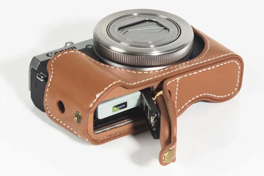 Специальный чехол для камеры из искусственной кожи, Нижняя крышка для Canon Powershot G7X mark 3 gsxxiii G7X III G7X Mark 3, крышка для камеры