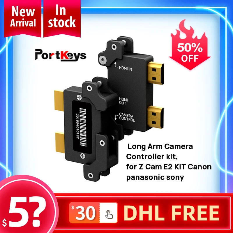 Комплект контроллера камеры с длинной рукояткой и портами для Z Cam E2 KIT Canon panasonic sony