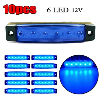 

Equipment Side marker lights 6-LED Trailer Waterproof 3.8inch Accessory