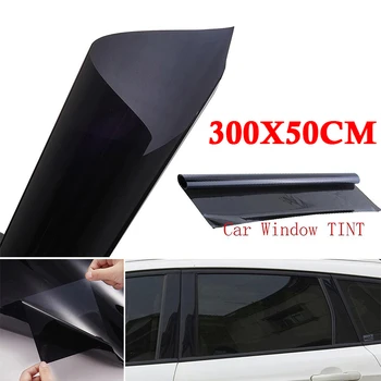 

Protection Car Window Film Block UV PET Black Accessory Replaces Universal