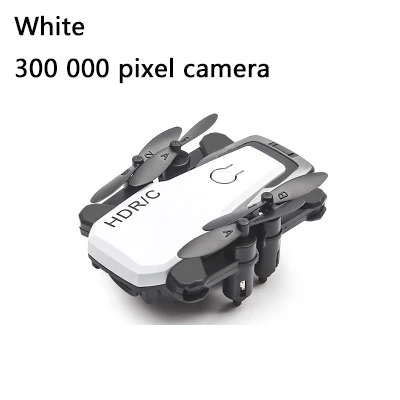 White 300 000 pixel 4k 720p 1080p Rc Дроны с камерой HD GPS FPV белый черный складной Wifi мини дроны, Радиоуправляемый вертолет Профессиональный Дрон с дистанционным управлением Смарт - Цвет: White 300 000 pixel