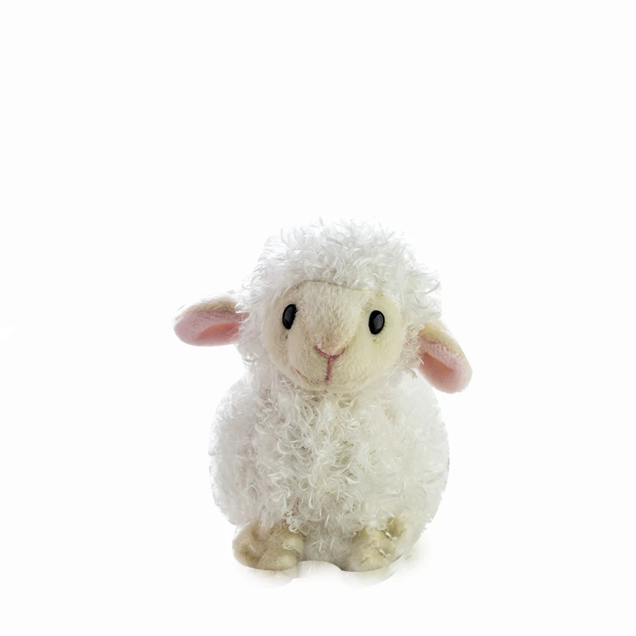 

Plush Toy Baby Easter Lamb with Ring Rattle