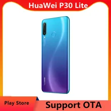 EU Version HuaWei P30 Lite 4G LTE Smart Phone Fingerprint Kirin 710 Octa Core NFC 6.15" Screen 32.0MP+24.0MP 4GB RAM 128GB ROM