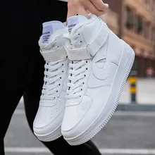 Air Force One/мужская повседневная обувь; светильник; дышащие носки; кроссовки для прогулок; обувь унисекс; обувь для пар; Студенческая обувь; Размеры 35-45
