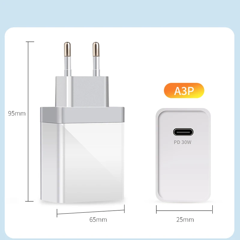 AIXXCO быстрое зарядное устройство 4 0 3 QC PD 30 Вт QC4.0 QC3.0 USB Type C устройство|Зарядные