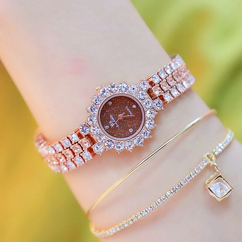 Роскошные Брендовые женские часы ювелирные изделия с драгоценными камнями