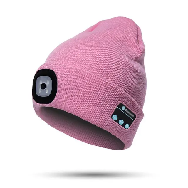 Smart Warm Beanie with LED Light
