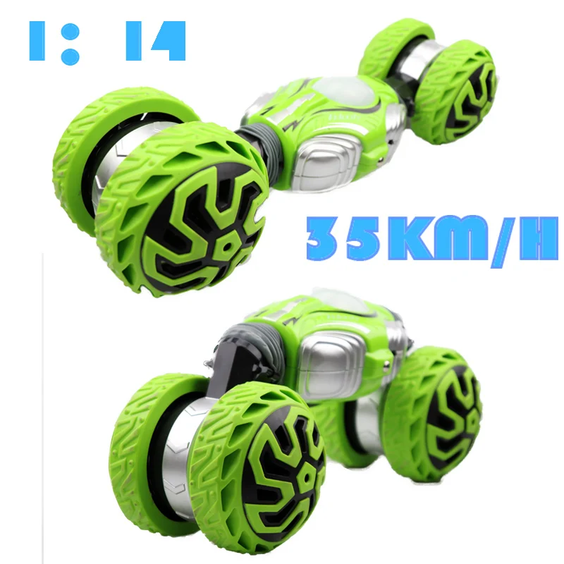 

RC Car 2.4G Stunt Drift Deformation Buggy Car Rock Crawler Roll Car Kids Robot RC Cars Toys for Gifts