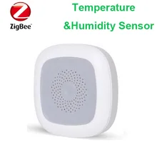 Zigbee casa quente frio sensor inteligente temperatura & detector de umidade compatível com kaku smartthings