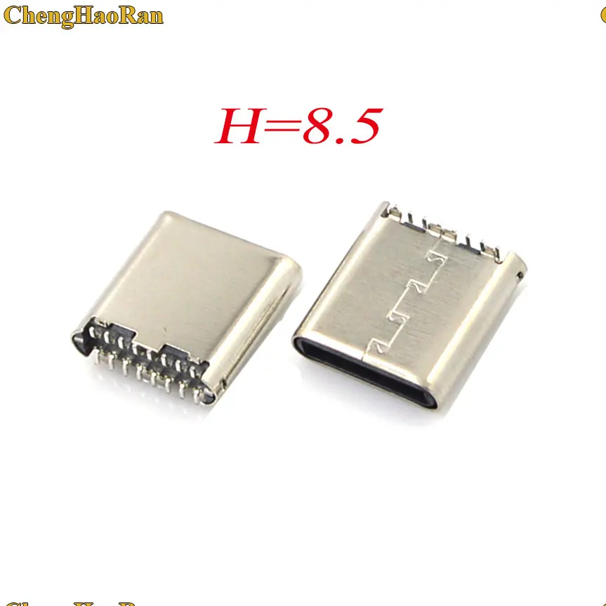1 шт. 16-контактный USB-коннектор ChengHaoRan для зарядки базовый порт разъем типа C USB 3 Тип